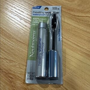 NWT Neutrogena Waterproof Mascara Black/Brown 08